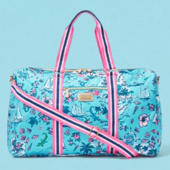 Lilly Pulitzer Handbags - Lilly Pulitzer Overnight Bag Lilly's Roadtrip